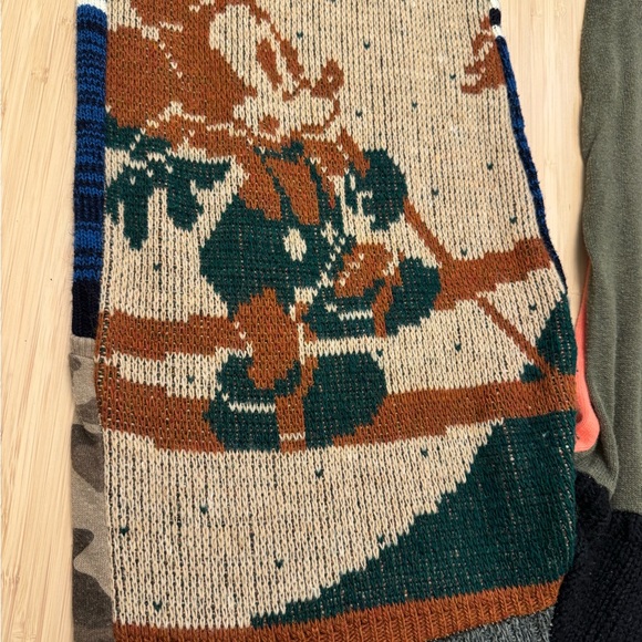 RCYCLD Women’s knit patchwork pants Sz S - Picture 4 of 11